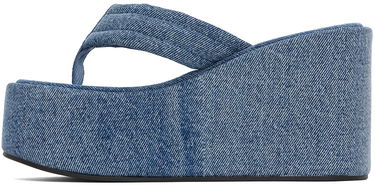 Šortky Coperni Coperni Wedge Denim Sandals Modrá | COPSH09202, 2