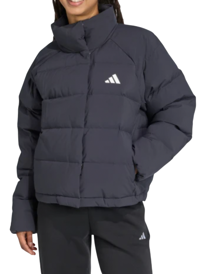 Prešívaná bunda adidas Originals Hooded Helionic Relaxed Down Puffer Jacket Čierna | jn2087, 0