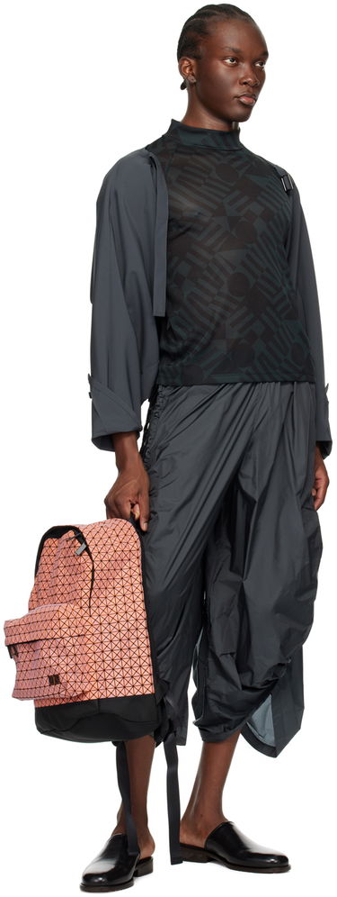 Batoh BAO BAO ISSEY MIYAKE Geometric-Patterned Daypack Backpack Oranžová | BB47AG034, 3