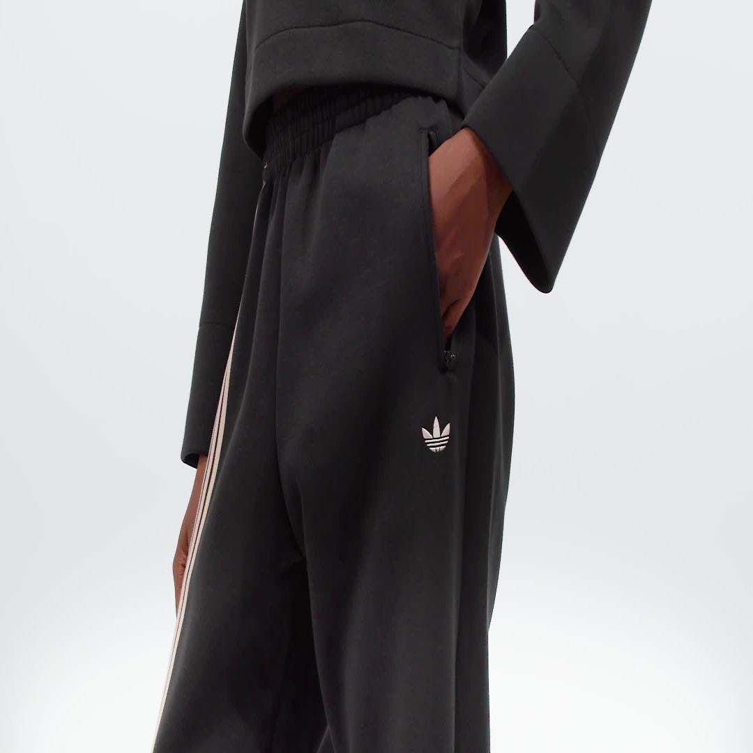 Tepláky adidas Performance Oversized 3-Stripes Sweatpants Čierna | JJ0941, 1