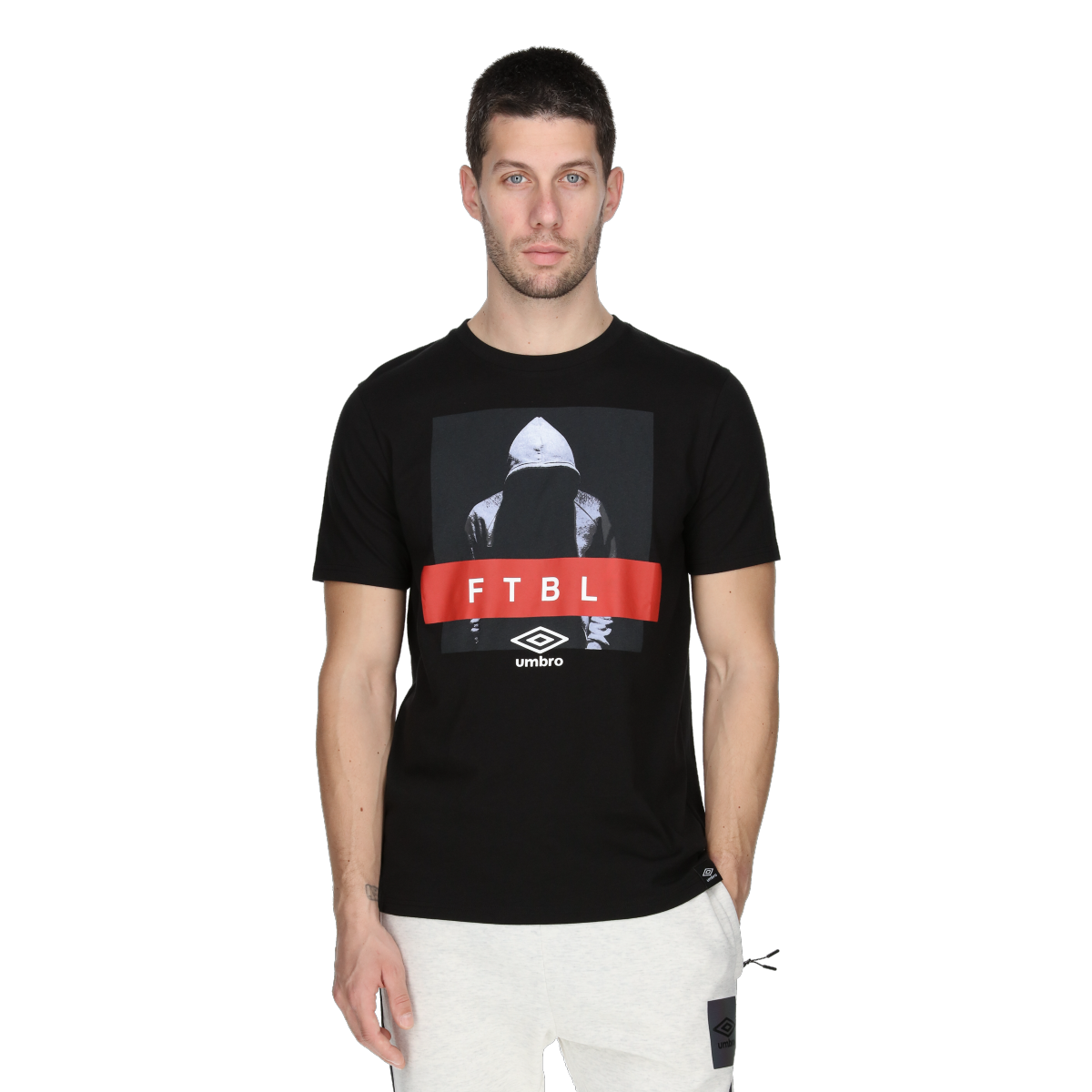 Tričko Umbro FAN Graphic T-Shirt Čierna | UMA241M815-01, 0