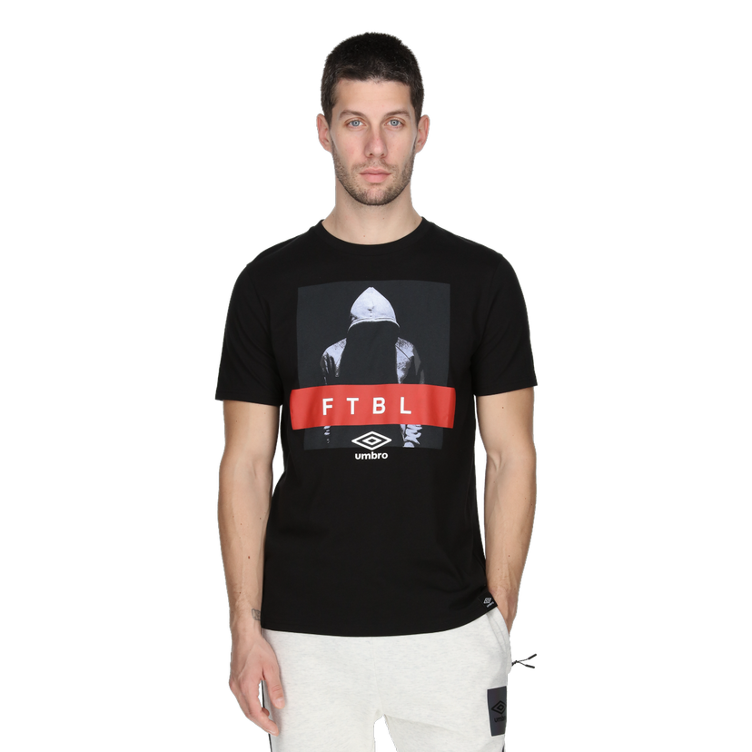 Tričko Umbro FAN Graphic T-Shirt Čierna | UMA241M815-01