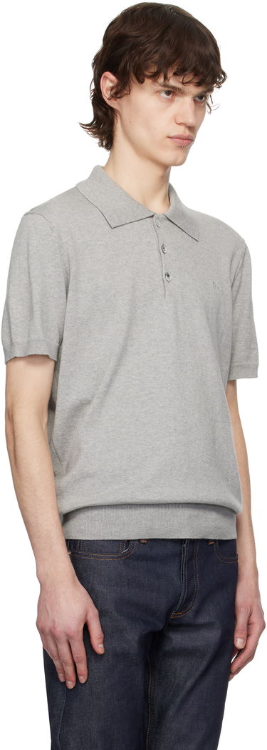 Polo tričko A.P.C. A.P.C. Grégoire Polo Shirt Navy | COHFS-H23303, 4