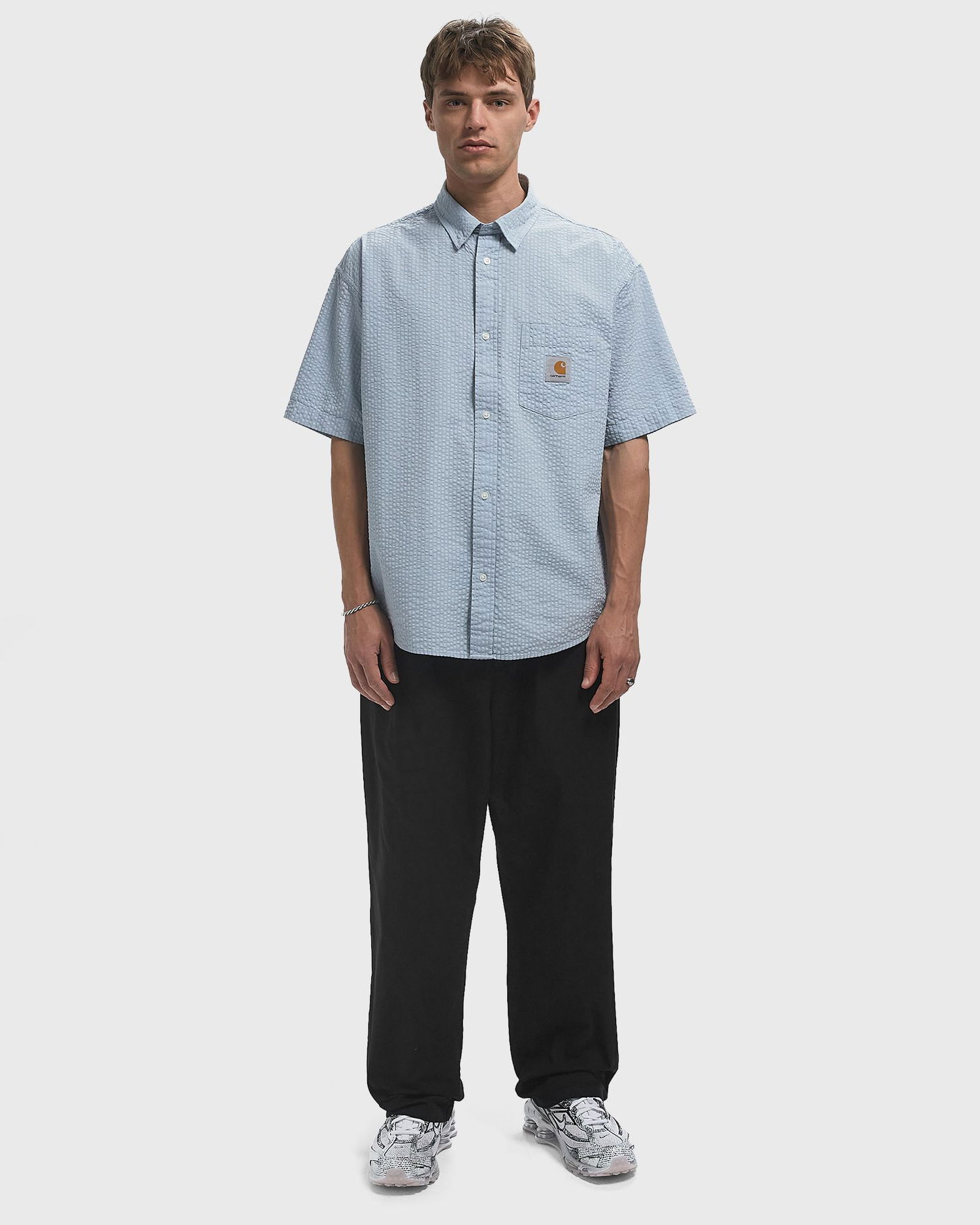 Nohavice Carhartt WIP Evan Pleated Cropped Pants Čierna | I035563-89.GD, 1