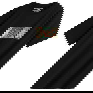 Tričko Maharishi Maharishi Snake Triptych Graphic Tee, Size Large Čierna | 1540-BLK, 0
