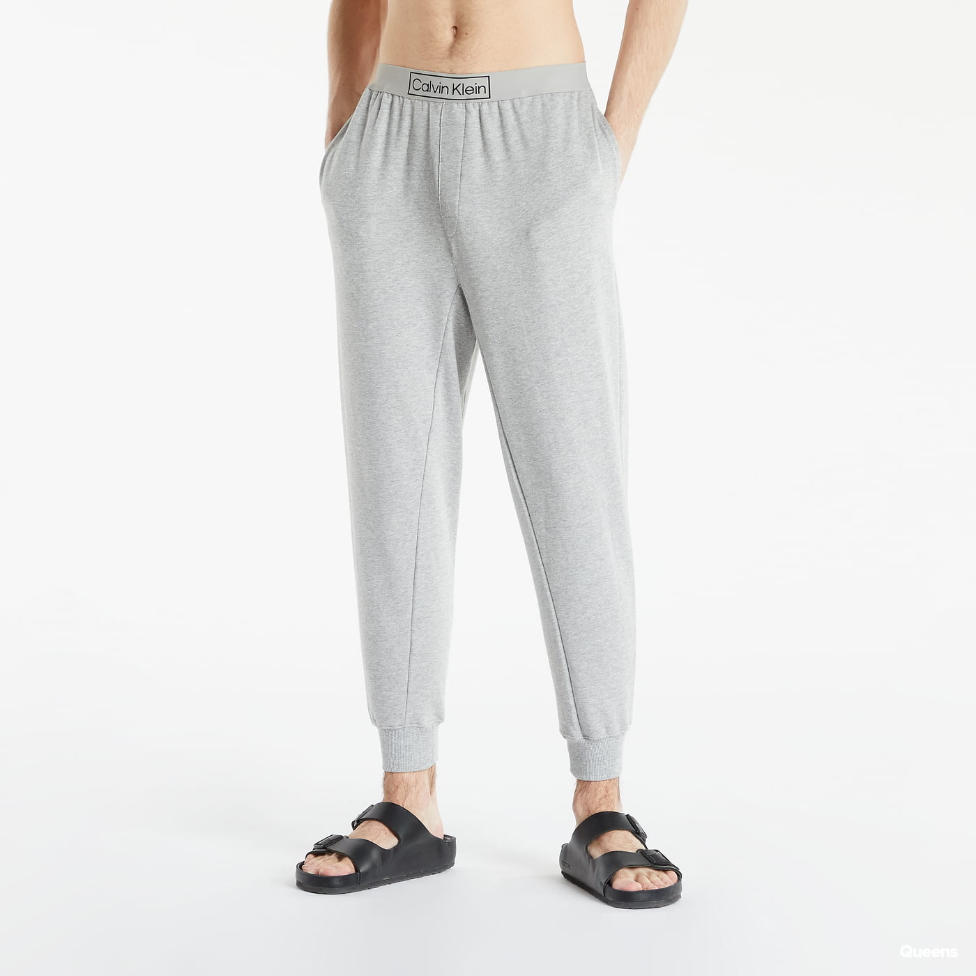 Tepláky CALVIN KLEIN Reimagined Loungewear Jogger Šedá | NM2272E-P7A, 0