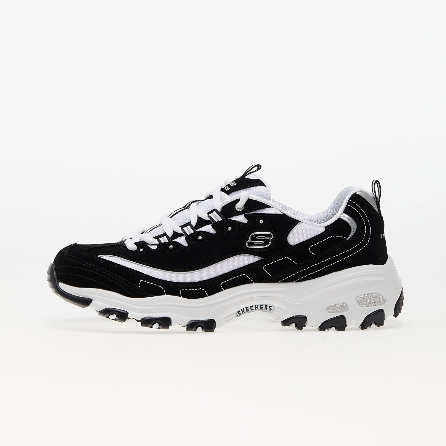 Tenisky a topánky Skechers D'Lites Black/ White Čierna | 11930 BKW, 0