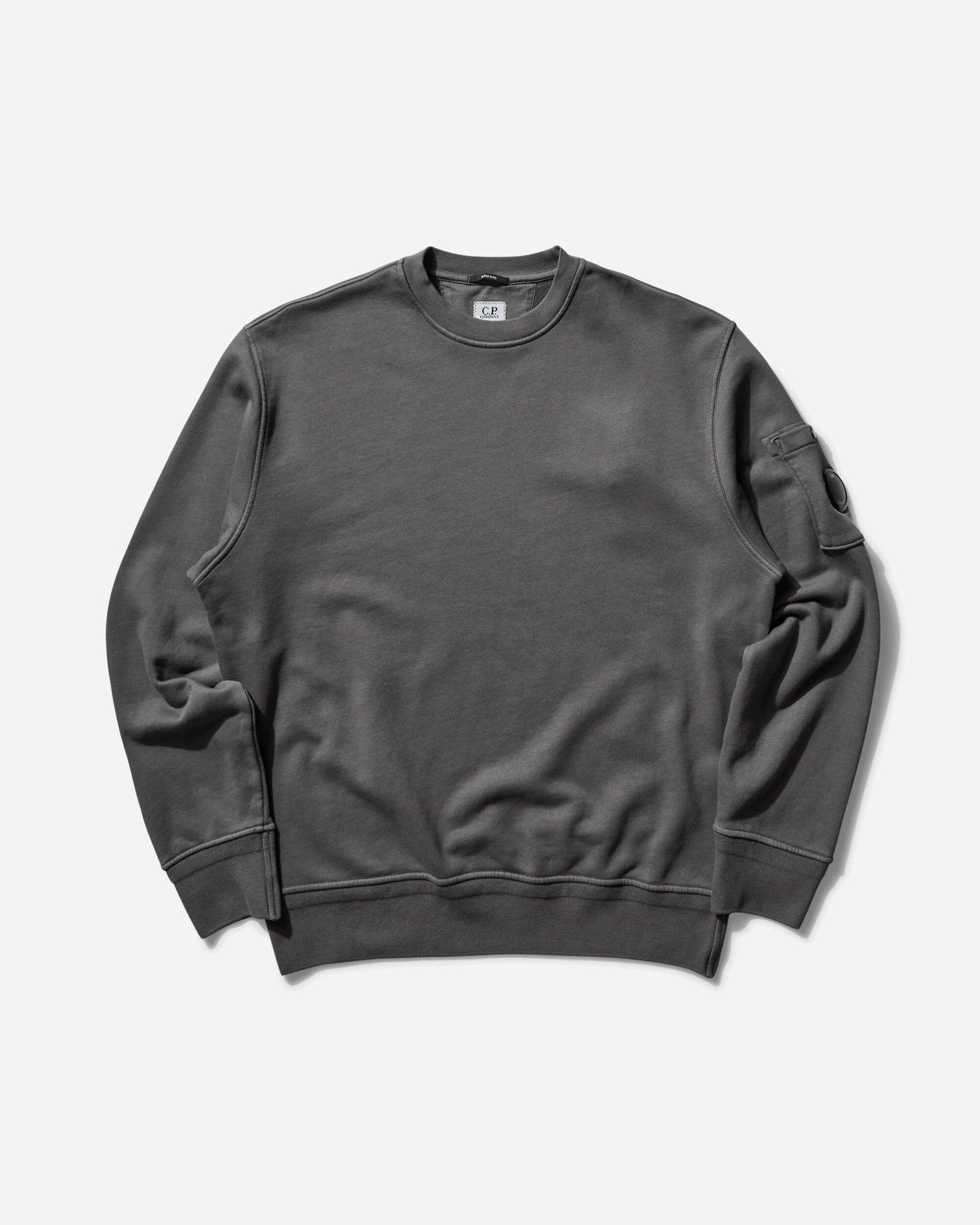 Diagonal Fleece Crewneck Sweatshirt