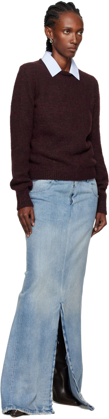 Sveter Maison Margiela Maison Margiela Crewneck Sweater Vínová | S51HL0026 M13154, 3