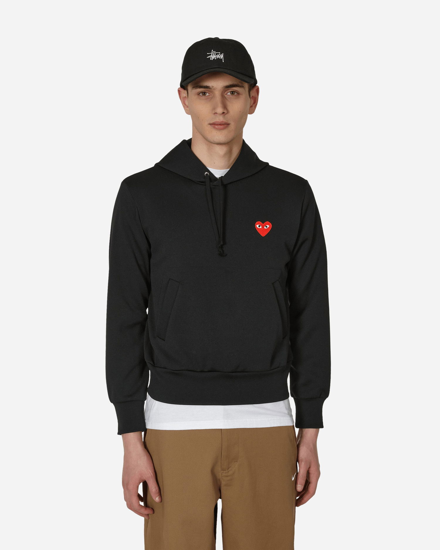 Mikina Comme des Garçons Smalll Heart Hooded Sweatshirt Čierna | P1T173 1, 0