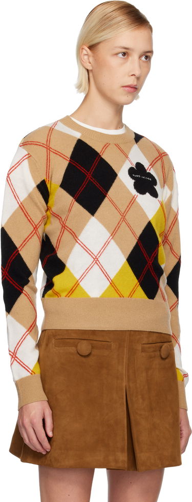 Sveter Marc Jacobs Preppy Daisy Argyle Crewneck Sweater Rôznofarebný | 2F5RTP013K12, 1