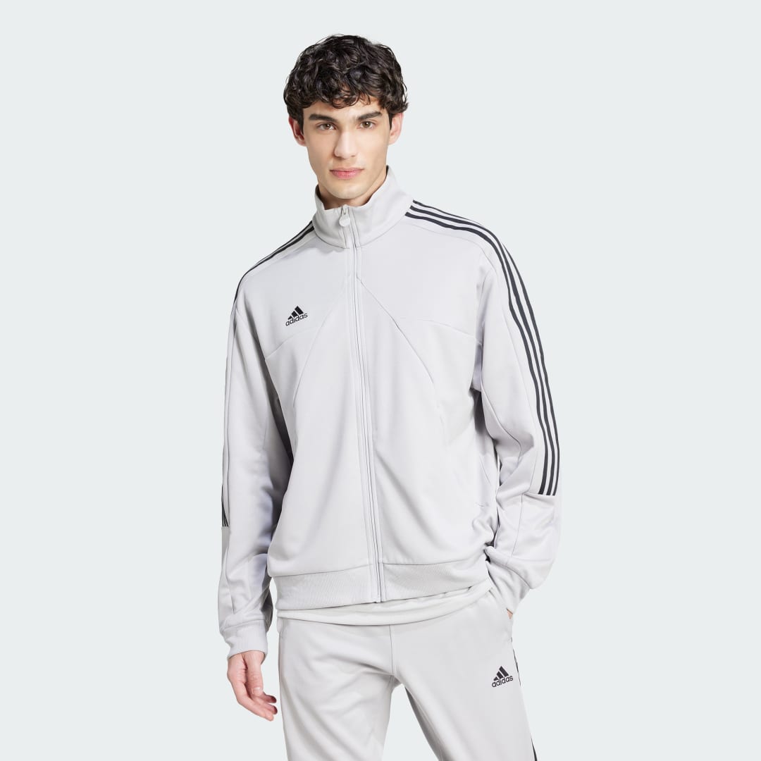 Vetrovka adidas Performance Tiro Track Jacket Šedá | IY4285, 0