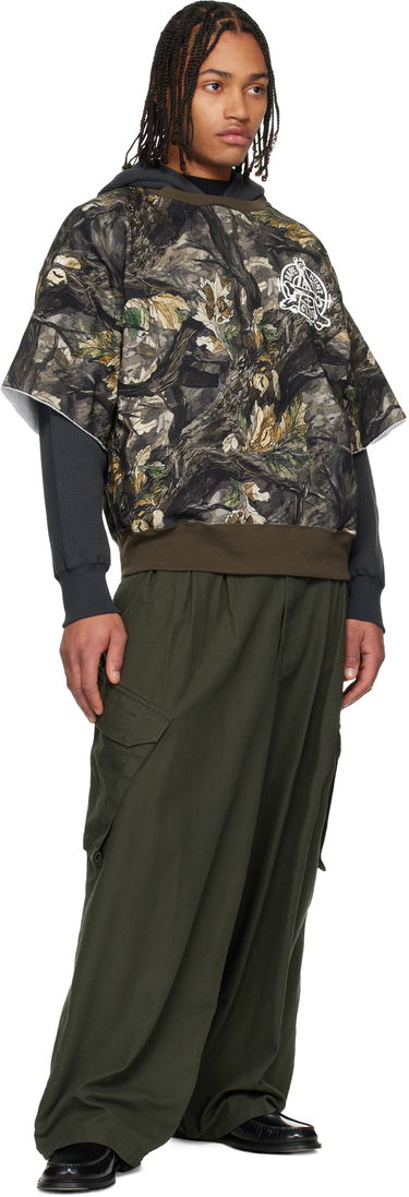 Mikina BAPE Tree Edge Camo Layered Pullover Hoodie Rôznofarebný | 001PPL801003M, 3