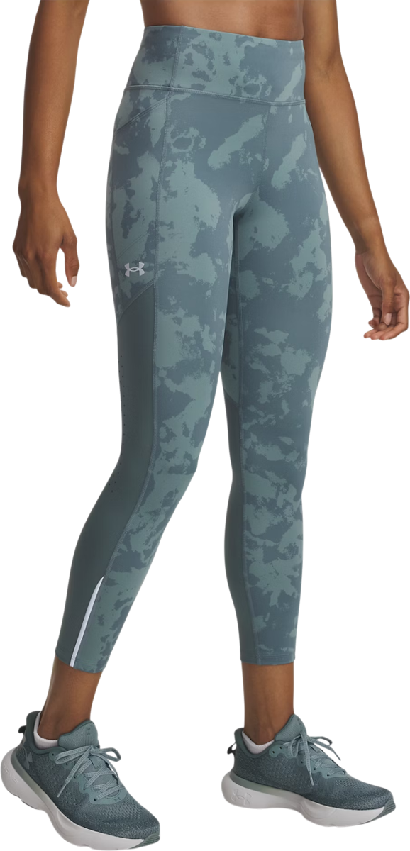 Ponožky Under Armour Launch Ankle Print Tights Tyrkysová | 1369772-587