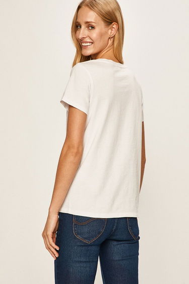 Tričko Levi's Perfect V Neck Tee Biela | 85341.0002, 1