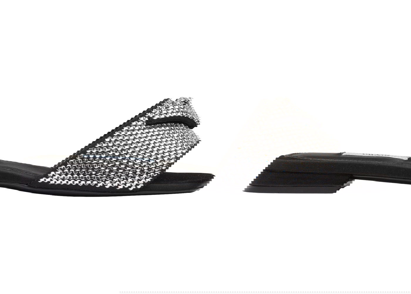 Tenisky a topánky Prada 10mm Crystal Slides Metalická | 1XX608_2AWL_F0T7O_F_010, 0