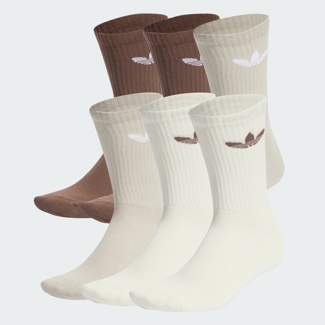 Ponožky adidas Originals Trefoil Cushion Crew Socks –⁠ 6 pairs Rôznofarebný | IT7570, 1