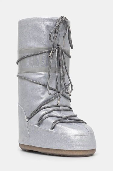 Tenisky a topánky Moon Boot MB ICON GLITTER Boots Metalická | 80D1402850.H001, 0