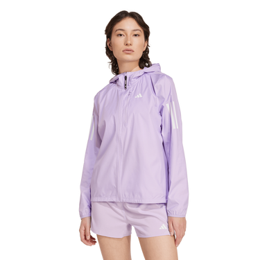 Vetrovka adidas Originals Own The Run Hooded Windbreaker Fialová | JX2264, 0