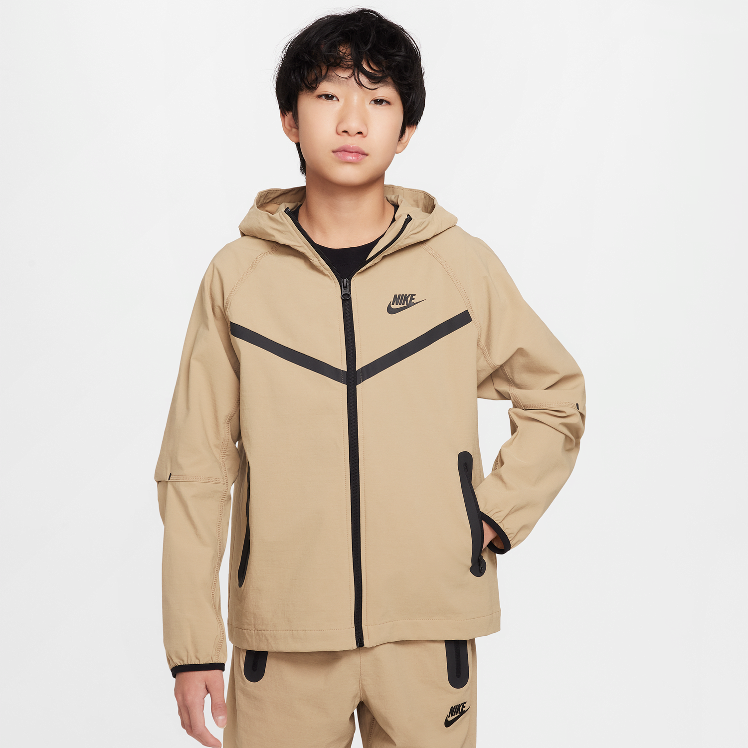 Vetrovka Nike Nike Tech Woven Jacket Béžová | HQ8911-297, 1