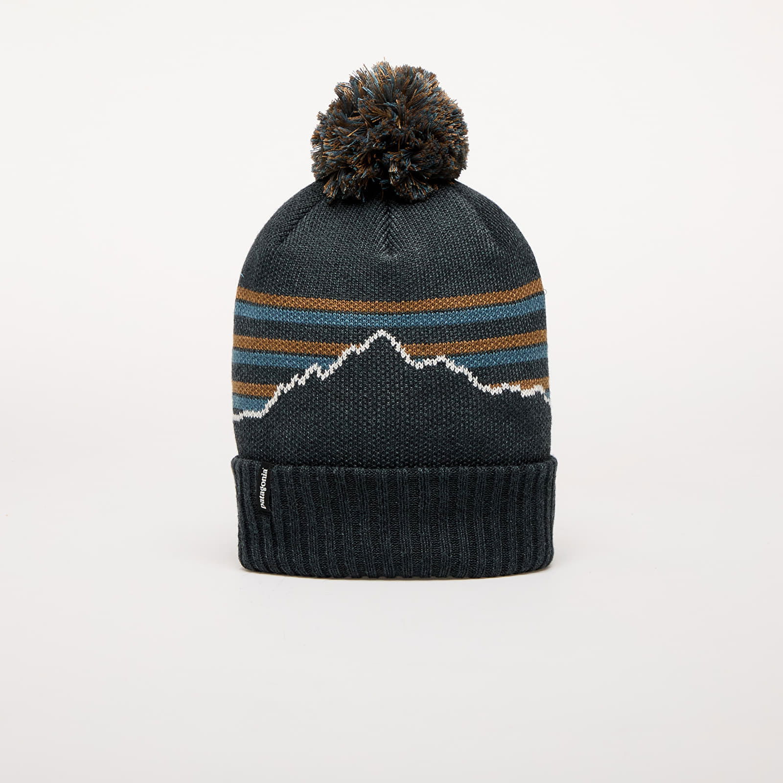 Powder Town Beanie Fitz Roy Stripe Knit