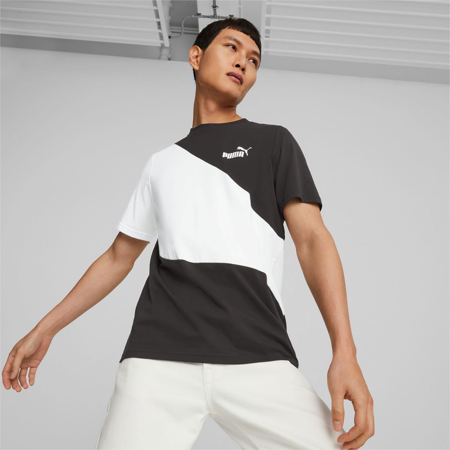 Tričko Puma POWER Cat T-Shirt Čierna | 673380_01, 1