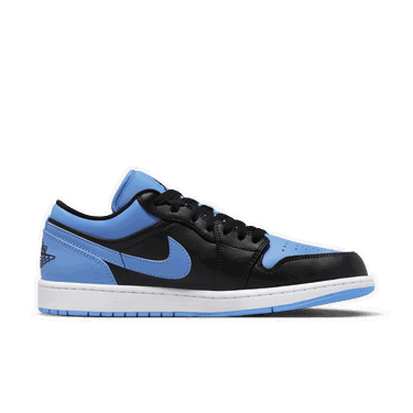 Tenisky a topánky Jordan Air Jordan 1 Low "Black University Blue" Modrá | 553558-041, 2