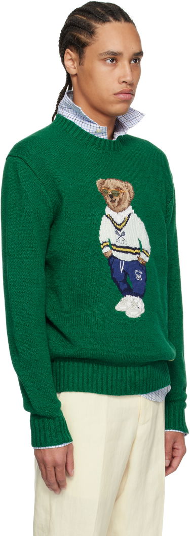 Sveter Polo by Ralph Lauren Ralph Lauren Polo Bear Knit Sweater Zelené | 710961155001, 1