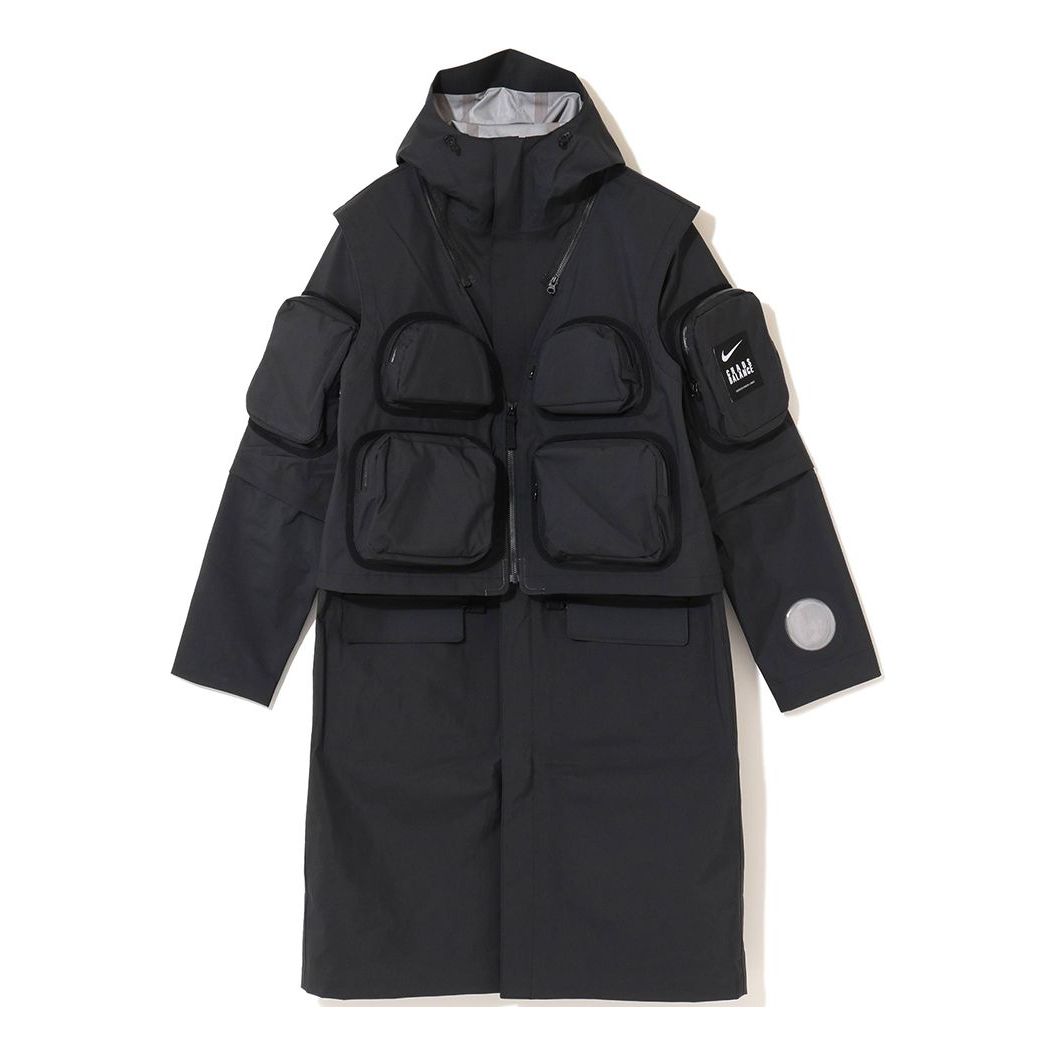 Pláštenka Nike Multifunction Detachable Waterproof Hooded Coat Čierna | CZ4702-010, 0