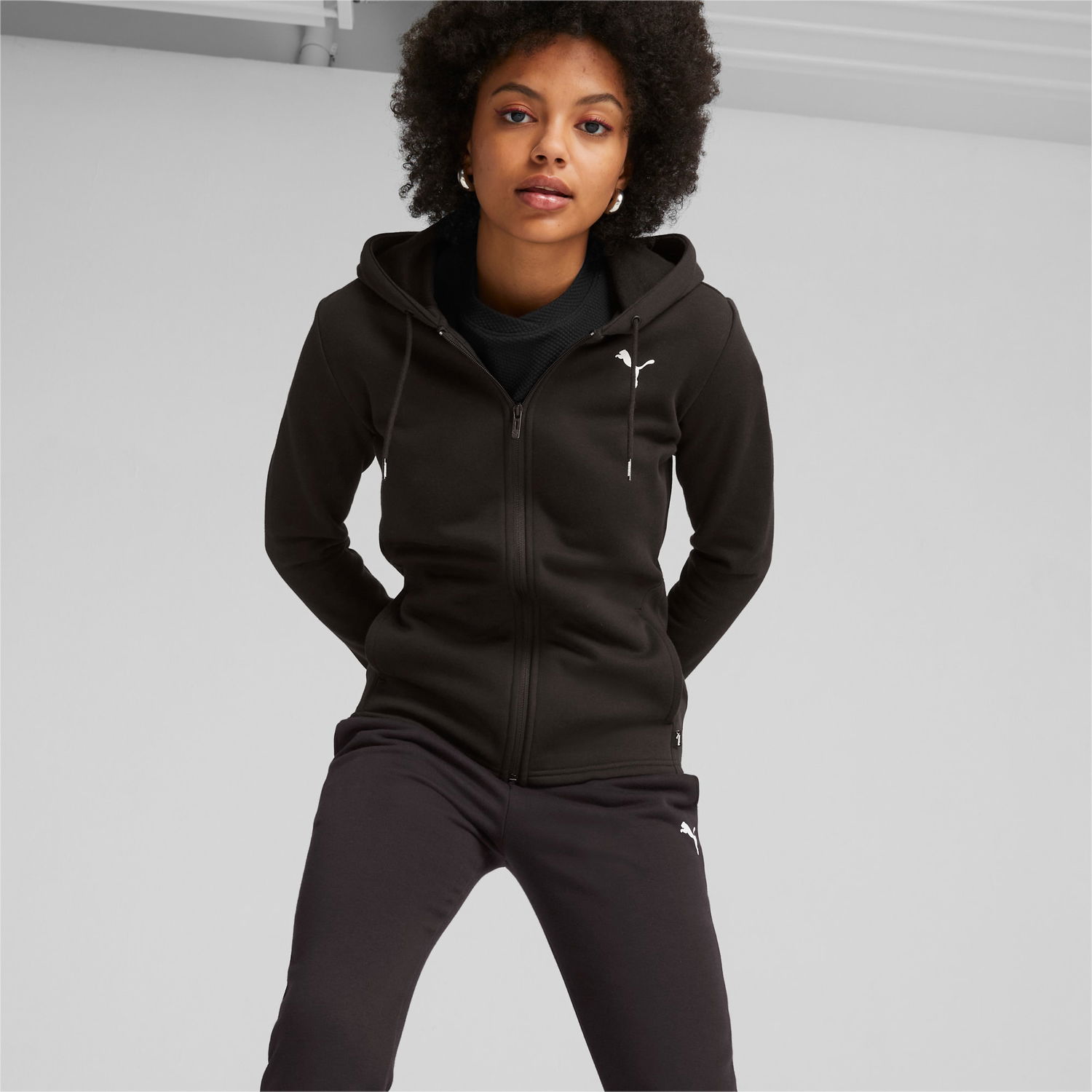 Mikina Puma Classics FL Trainingsanzug Čierna | 622637_01, 0