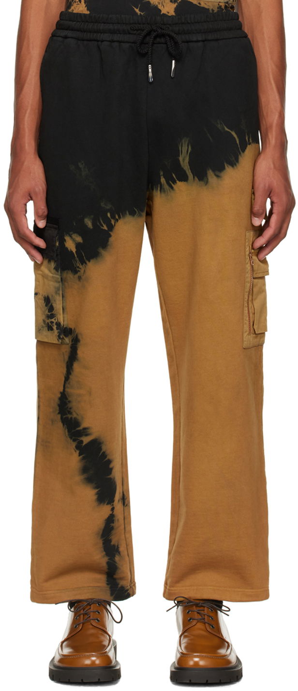 Tepláky Feng Chen Wang Feng Chen Wang Tie-Dye Lounge Pants Hnedá | FMF14TR11, 0