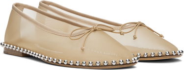 Oblečenie Alexander Wang Alexander Wang Lina Ballchain Ballerina Flats Béžová | 30125F046, 3