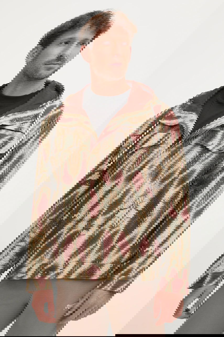 Bunda Puma PALAIS ARTISAN Patterned Hooded Utility Jacket Rôznofarebný | 629390, 0