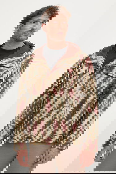 Bunda Puma PALAIS ARTISAN Patterned Hooded Utility Jacket Rôznofarebný | 629390, 0