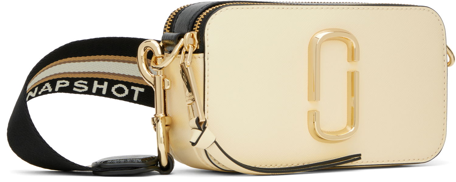 Taška cez rameno Marc Jacobs Marc Jacobs 'The Snapshot' Crossbody Bag Béžová | M0012007, 1