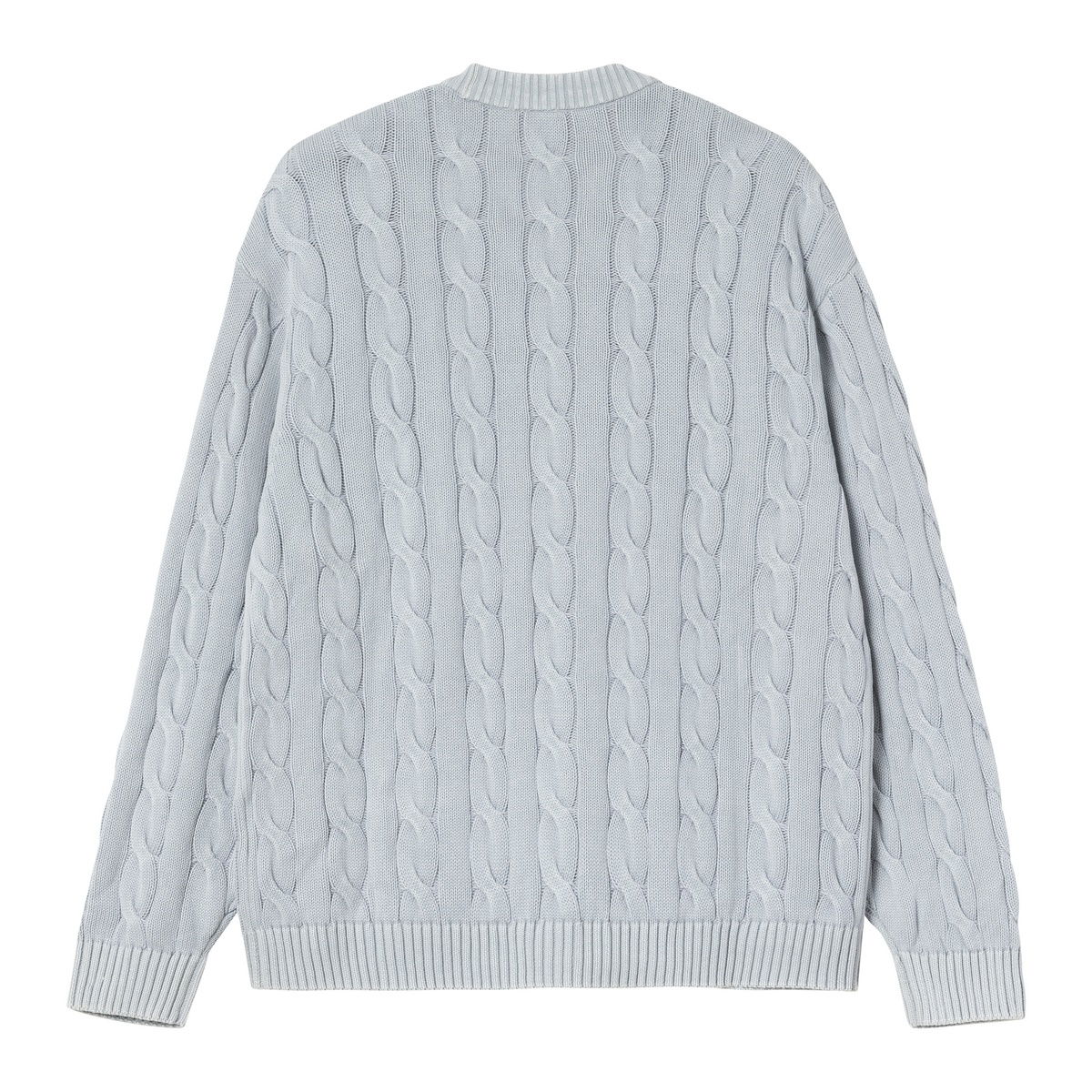 Sveter Carhartt WIP Carter Cable Knit Cardigan Modrá | I035178_6, 1