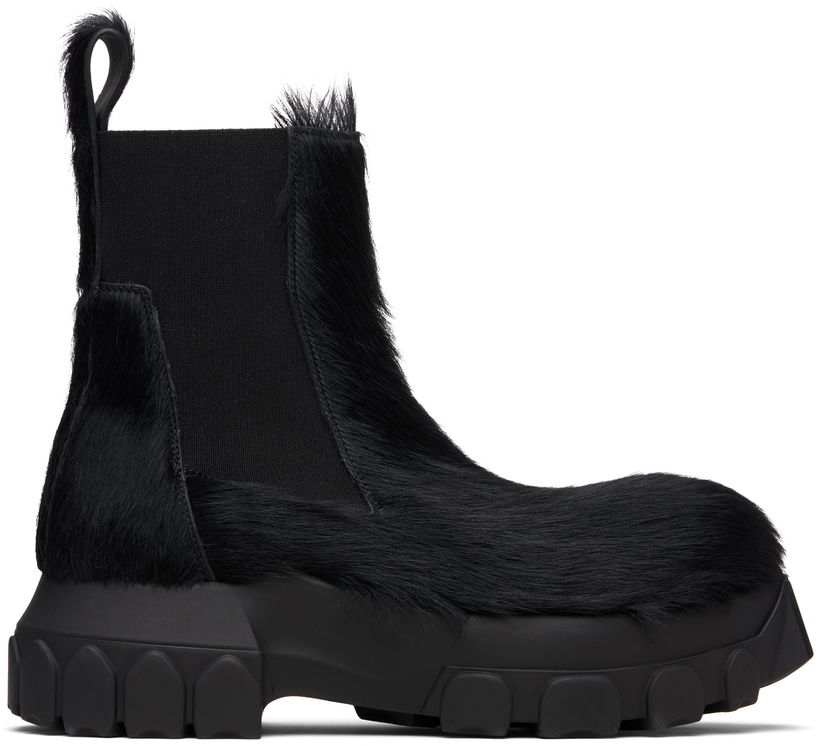 Tenisky a topánky Rick Owens Rick Owens Concordians Beatle Bozo Tractors Boots Čierna | RP02E4881 LHL