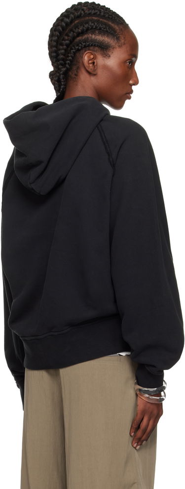 Mikina Stone Island Brushed Organic Cotton Fleece Hoodie Čierna | K2S15 6100023 S0A20, 2
