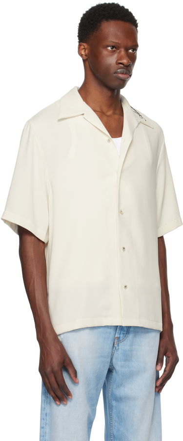 Košeľa AMIRI Amiri Camp Shirt Biela | AMSTCA1127, 4