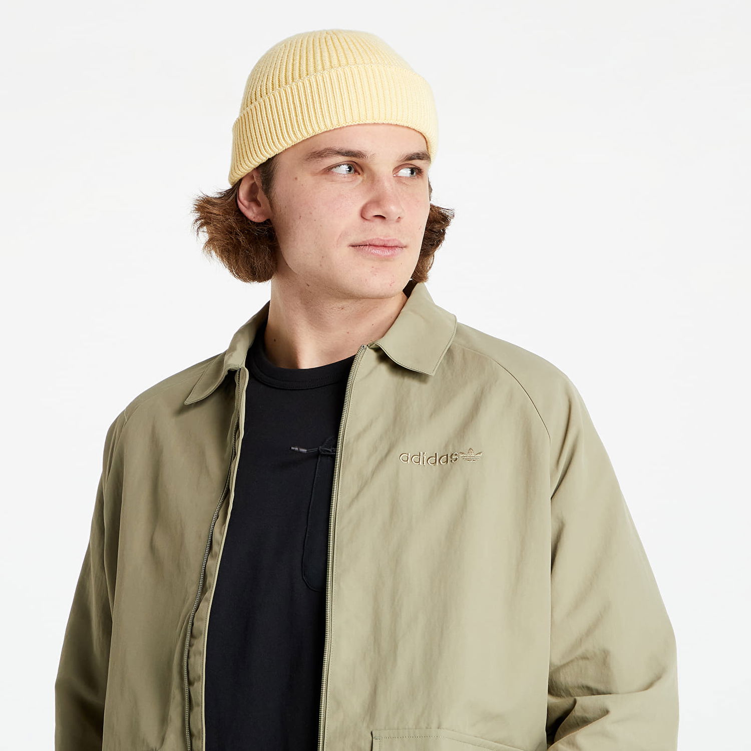 Bunda adidas Originals Trefoil A33 C Jacket Zelené | HI5263, 1