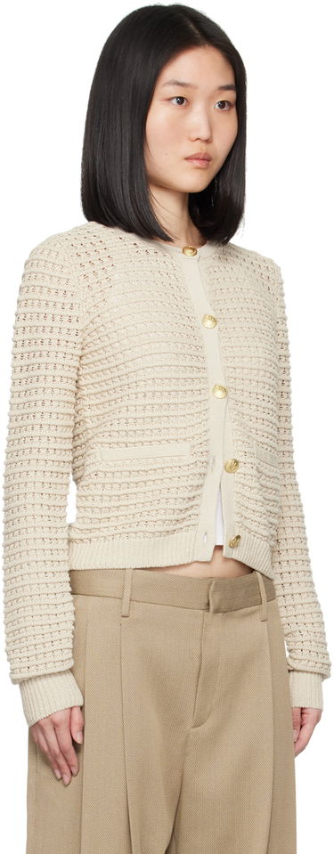 Sveter rag & bone Marlee Knit Cardigan Béžová | WAS24P014SC14, 1