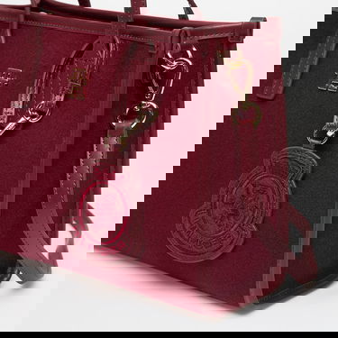 Tote bag Tommy Hilfiger Th City Small Tote Melton Vínová | AW0AW17852 VLP, 3