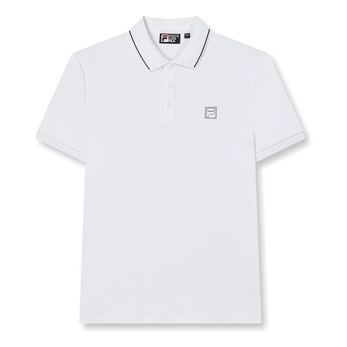Polo tričko FILA Heritage Collection Polo Shirt Biela | F11M428119FWT