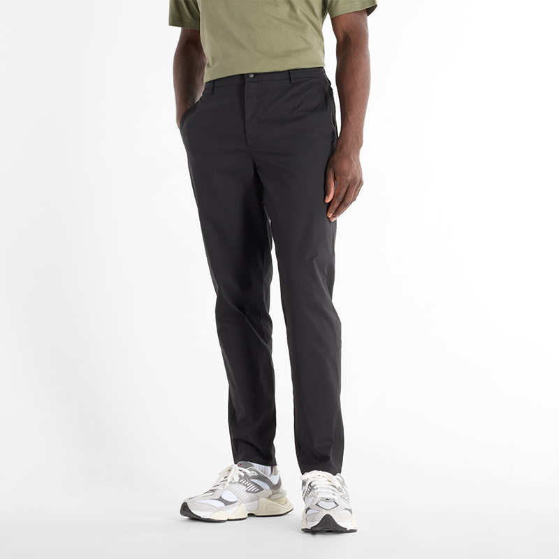 Nohavice New Balance NB Trousers Čierna | Pánske nohavice New Balance MP43554BK – čierné, 0
