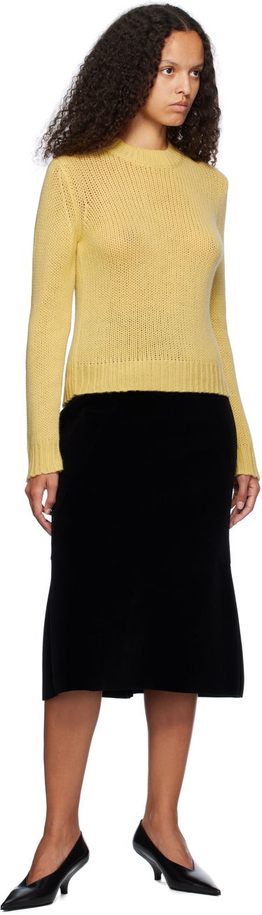 Sveter Max Mara Weekend Max Mara Dalida Knit Sweater Žltá | 2425366092600 MM12140, 3