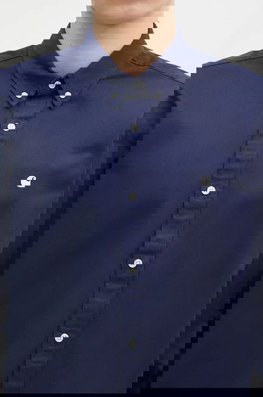 Košeľa Carhartt WIP Cotton Longsleeve Madison Shirt Regular Navy | I023339.2E2XX, 3