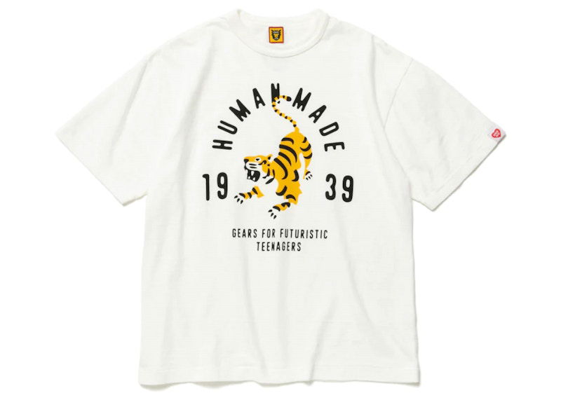 Tričko Human Made Graphic Print T-Shirt Biela | HM24TE003