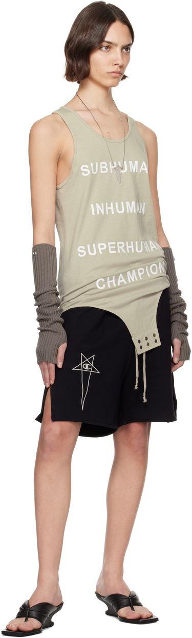Tielko Rick Owens Rick Owens Champion Edition Basketball Tank Top Zelené | CW01E1678 CHJG, 3