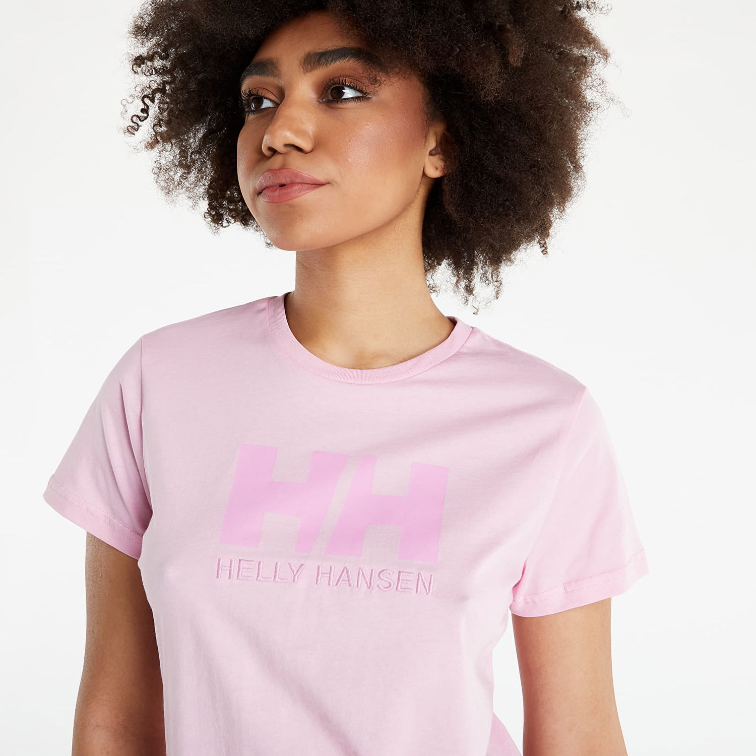 Tričko Helly Hansen Logo T-Shirt Ružová | 34112-095, 0