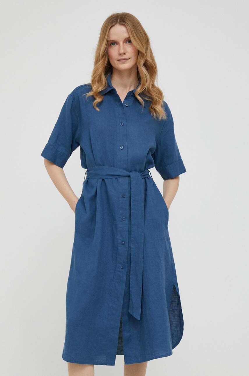 Šaty United Colors of Benetton Dress Navy | 4AGHDV039.217, 0